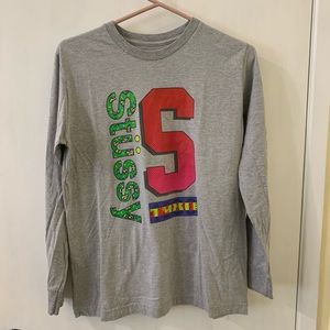 💖4 for $20💖 Stussy Long Sleeve Gray T-shirt